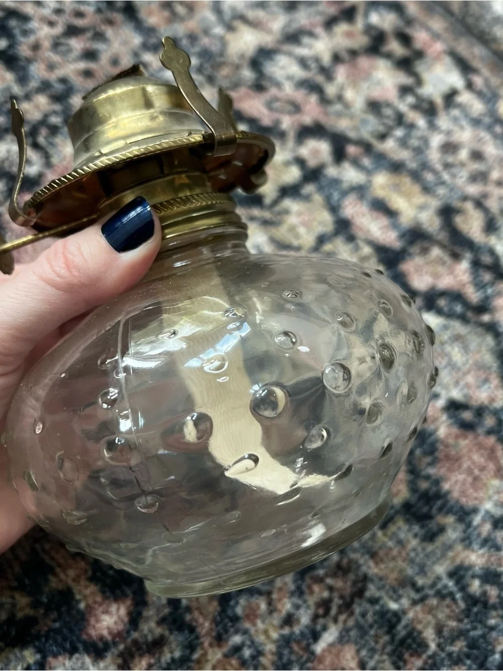 Vintage Lamplight Farms Glass Lanterns